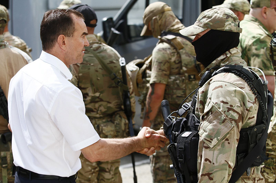 Кондратьев поблагодарил кубанских участников специальной военной операции на Украине