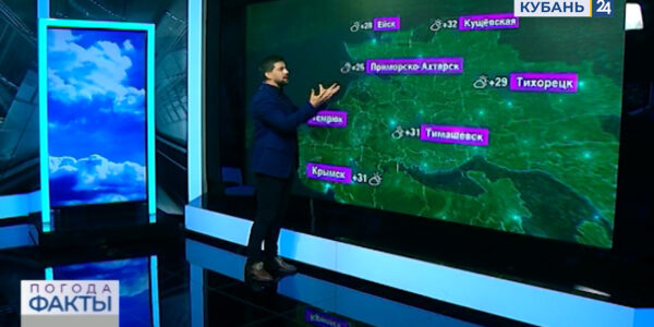 В Краснодарском крае 29 июня прогнозируют переменную облачность, местами ливни с грозами