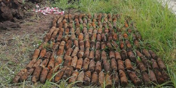 Эхо войны: в Краснодаре при строительстве дома нашли 152 артиллерийских снаряда