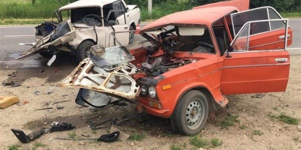 Житель Краснодарского края погиб в жестком лобовом ДТП в Адыгее