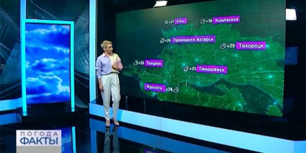 В Краснодарском крае 11 июня местами кратковременный дождь, днем до +33 °С