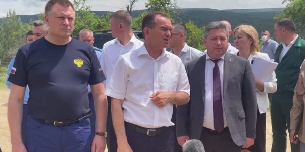 Вениамин Кондратьев возмутился застройкой лесного массива в Апшеронском районе