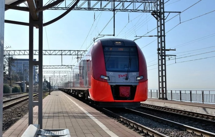 Краснодарский край занял третье место для путешествий поездом внутри России