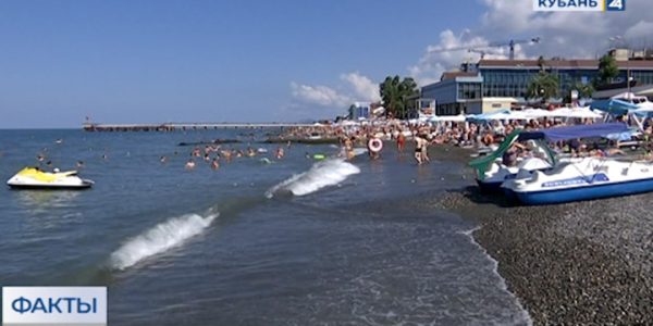 В Сочи с начала летнего сезона отдохнули уже более 3,5 млн туристов