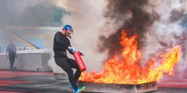 Кубанские спасатели стали лучшими в ЮФО по пожарному спорту