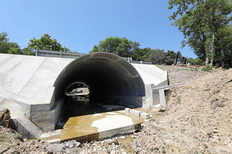 Мост на трассе А-147 в Джубге отремонтируют на полтора месяца раньше срока