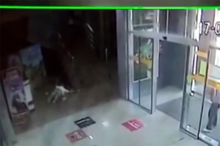 В Новороссийске посетитель ТЦ решил съехать по перилам и упал с третьего этажа