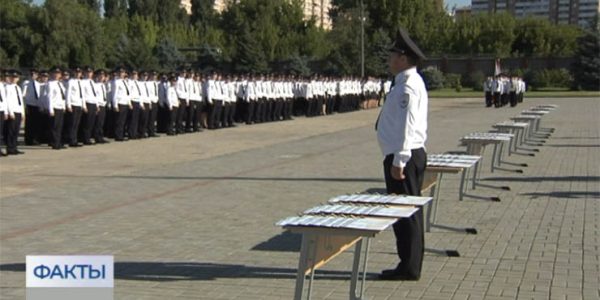 В краснодарском университете МВД прошло вручение дипломов выпускникам-лейтенантам