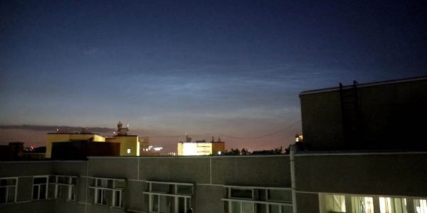 Жители Краснодара до непогоды могли наблюдать серебристые облака