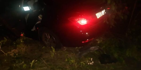 Под Краснодаром на трассе иномарка врезалась в дерево, водитель погиб