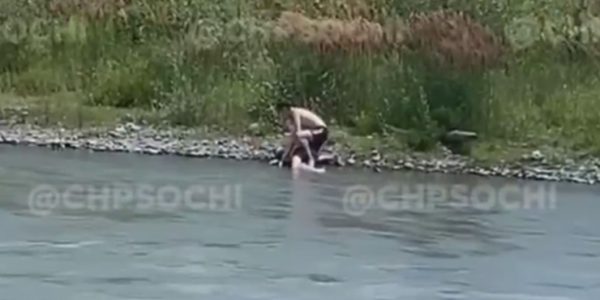 В Сочи казак-дружинник спас тонущего в реке Мзымта 14-летнего подростка