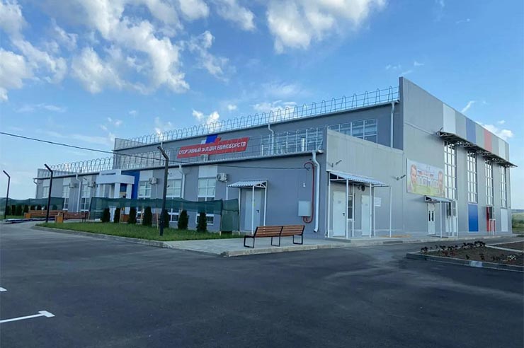В Абинске завершили строительство центра единоборств