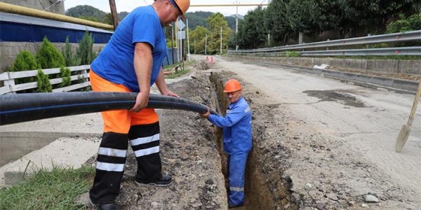 В Сочи завершают строительство нового магистрального водовода в Лазаревском районе