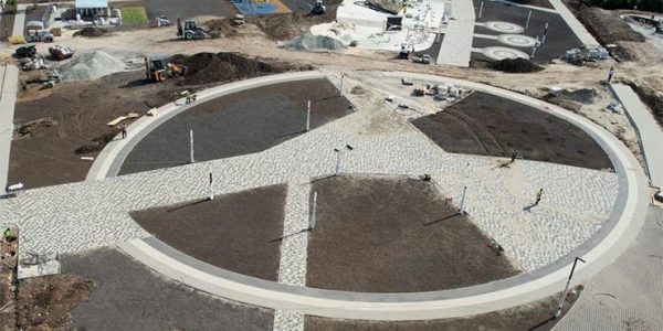 В Анапе завершается строительство парка в Супсехе