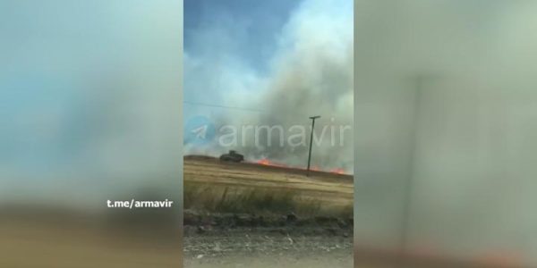 В Краснодарском крае с начала жатвы случилось несколько возгораний на пшеничных полях
