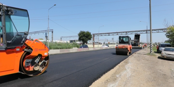 На трассе Краснодар — Верхнебаканский начали ремонт дороги