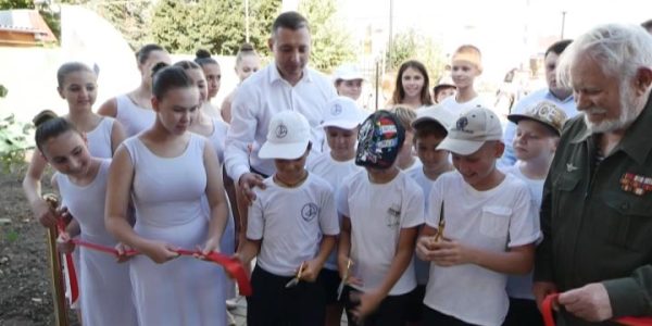 В Приморско-Ахтарске открыли обновленный детский яхт-клуб