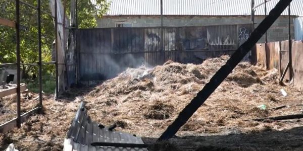 В Лабинском районе злоумышленники подожгли ферму многодетной семьи