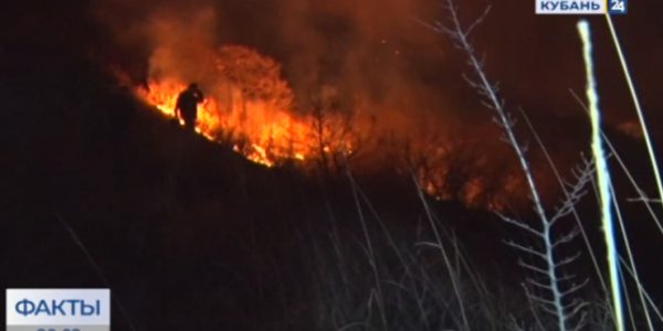 В Краснодарском крае усилили контроль за лесными пожарами