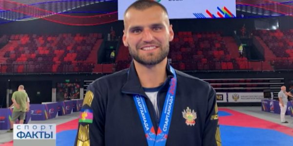 Юрий Кириченко из Краснодара завоевал бронзу на Спартакиаде сильнейших по тхэквондо