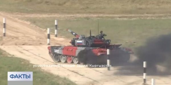 Российские военные показали лучший результат в соревнованиях по танковому биатлону