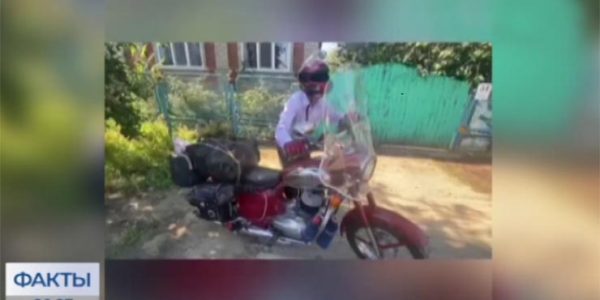 Возвращавшийся с Байкала кубанский пенсионер на ретро-мотоцикле попал в ДТП
