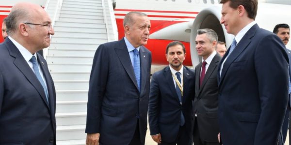 В Сочи встретили главу Турции Реджепа Эрдогана