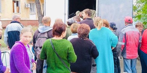 Кубанские казаки доставили 28 тонн гуманитарной помощи жителям Донбасса