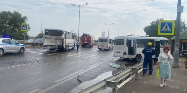 Прокуратура: в ДТП с двумя автобусами в Краснодаре пострадали семь человек