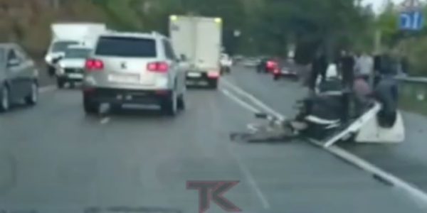В Краснодарском крае 17-летний подросток устроил ДТП на встречке, его машину разорвало на три части