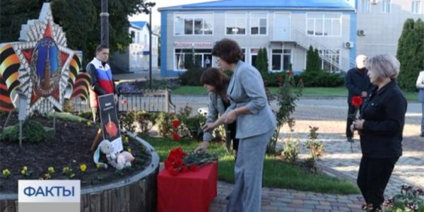 В Каневском районе прошла траурная акция в память о погибших в Ижевске