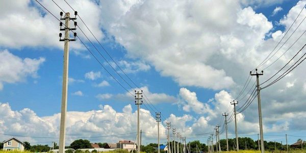В пригороде Новороссийска построили 15 км новой линии электропередачи