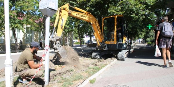 В Геленджике до конца октября создадут рекреационную зону на улице Революционной