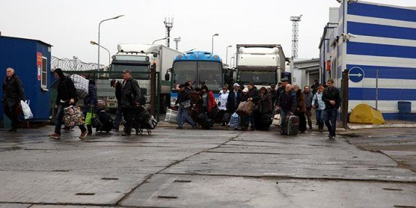 В очереди на Керченскую переправу скопилось более 1 тыс. грузовиков