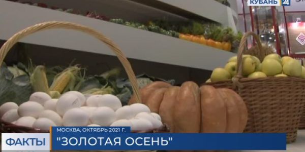 Сельхозпроизводители Краснодарского края представят продукцию на агровыставке «Золотая осень»