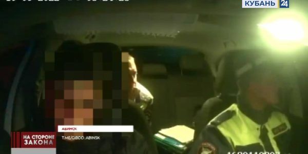 В Абинске оштрафовали 16-летнего пьяного подростка, севшего за руль машины родителей