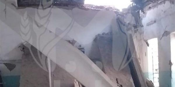 В Краснодарском крае в одной из школ обрушилась крыша аварийного спортзала