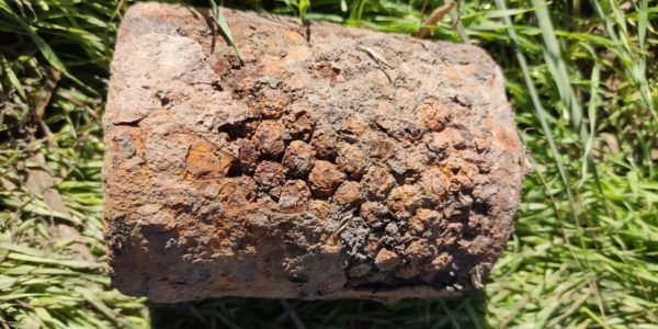 В Темрюкском районе рабочие в поле нашли «мину-лягушку» времен войны