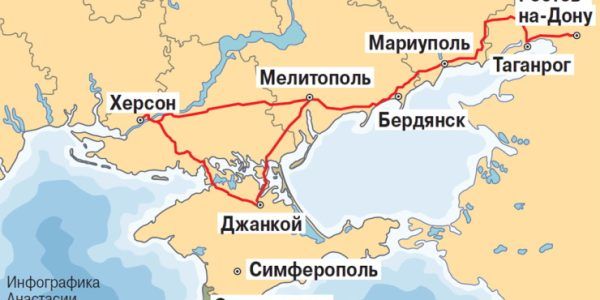 Альтернативный путь: в Минтрансе напомнили о дороге в Крым через Ростовскую область
