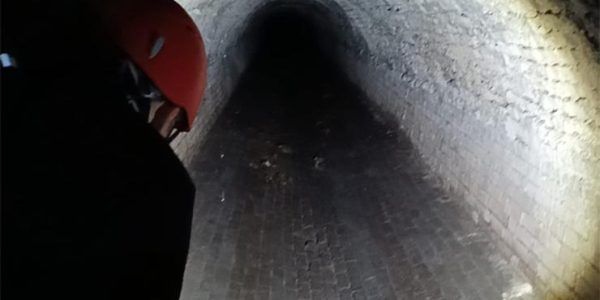 В Ейске члены РГО обследовали подземные ходы под Никольским парком