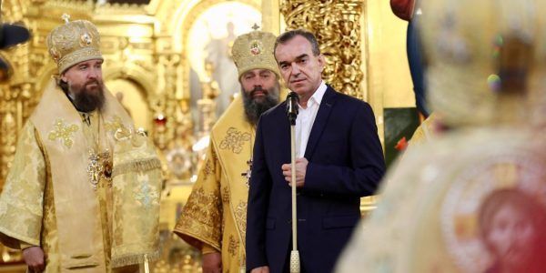 Вениамин Кондратьев поздравил митрополита Григория с днем тезоименитства