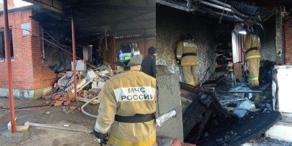 Под Краснодаром в частном доме взорвался газ, погиб один человек