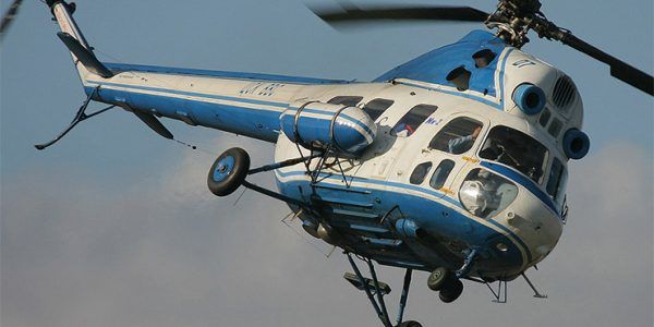 В Костромской области упал вертолет Ми-2, один человек погиб