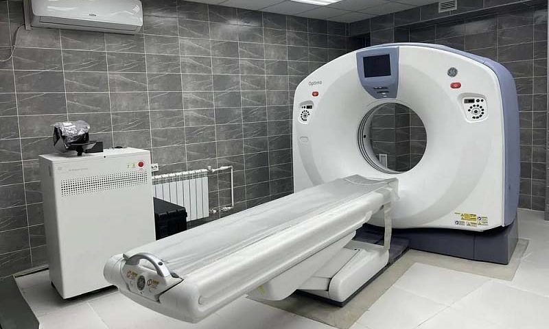 Новый компьютерный томограф установили в Крымской ЦРБ