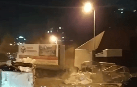 Выбросившего строительный мусор на контейнерной площадке водителя грузовика оштрафовали в Сочи