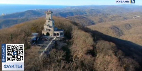 В Сочи смотровую башню на горе Ахун закрыли на реконструкцию