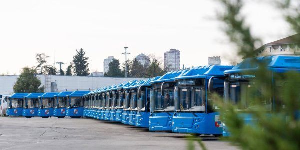 Сочи получил 26 новых экологичных автобусов