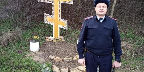 Полиция опровергла информацию о повреждении православного креста в Анапе