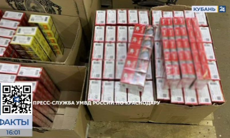 Контрафакт в особо крупном размере: 258 тыс. пачек сигарет без марок изъяли в Краснодаре