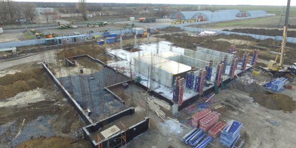 Строительство спорткомплекса с бассейном завершат к концу 2023 года в Павловском районе